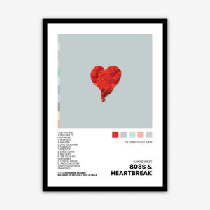 Kanye West 808s & Heartbreak poster