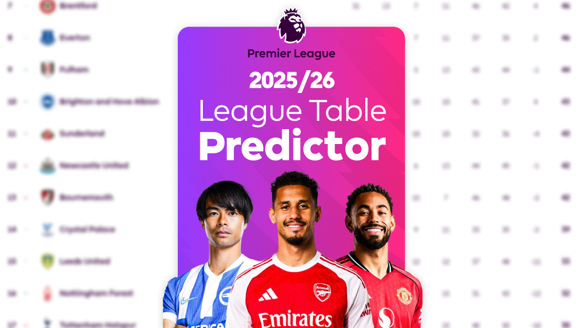 League Table Predictor 25/26